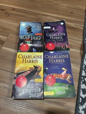 Charlaine Harris Sookie Stackhouse Paperback Book 4 Set